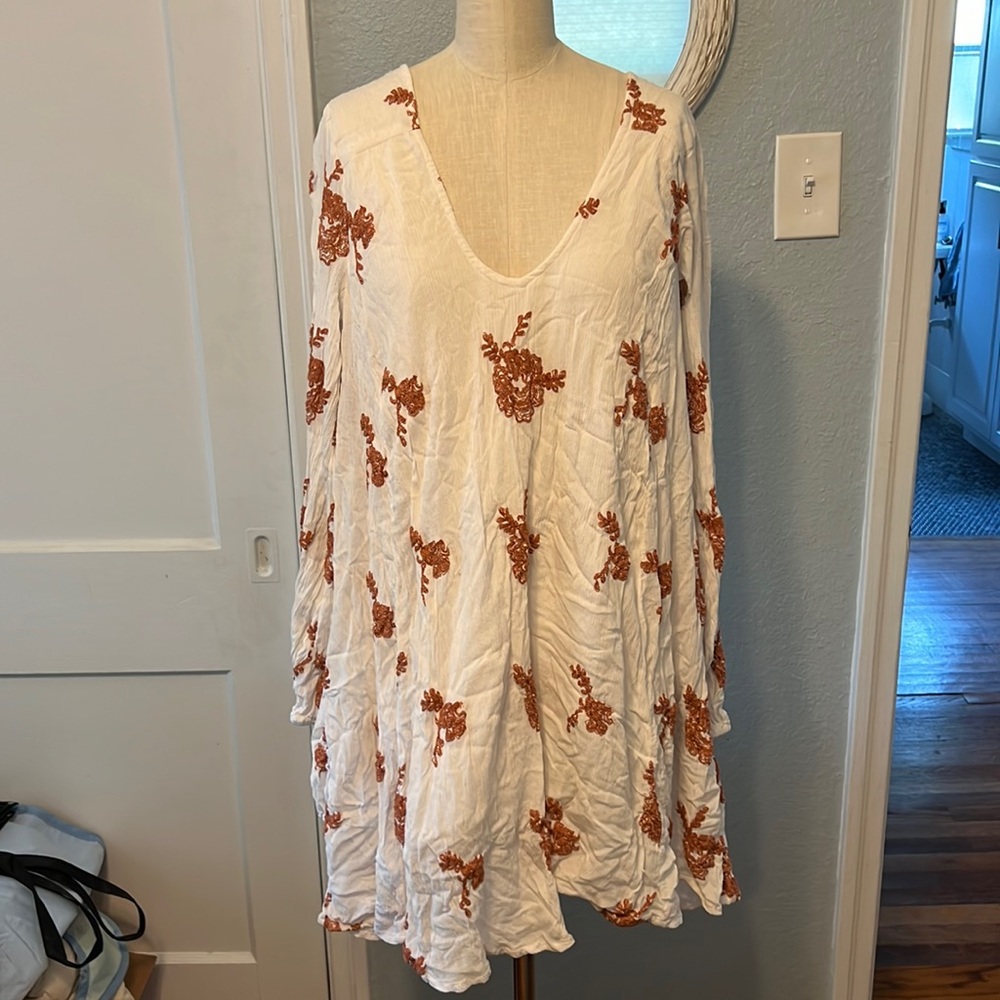 Free people long sleeve dress